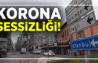 Zonguldak sokakları kısıtlamada sessiz kaldı