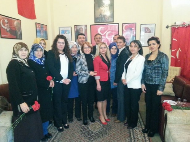 Gülüç MHP Kadın kolları kuruluşunu kutladı