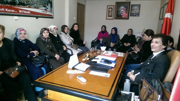 MHP Ereğli  kadın kolları yeni önetimini belirledi