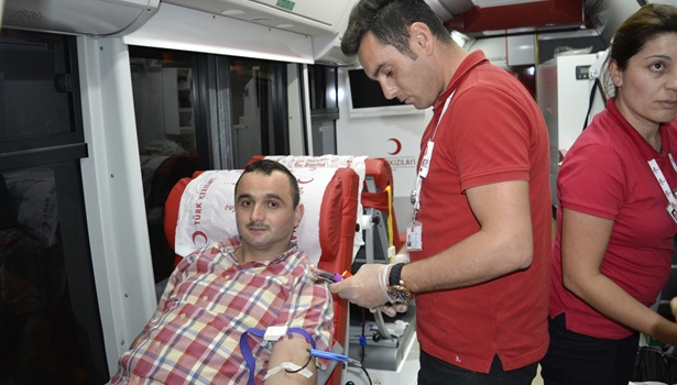 Alaplıda kan bağışı kampanyası