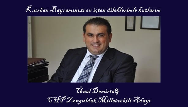 CHP Zonguldak Milletvekili Adayı Ünal Demirtaş