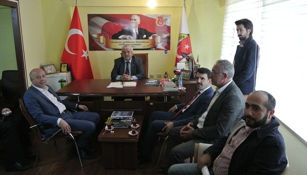 AK Partili Kaymak´tan Gazeteciler ziyaret