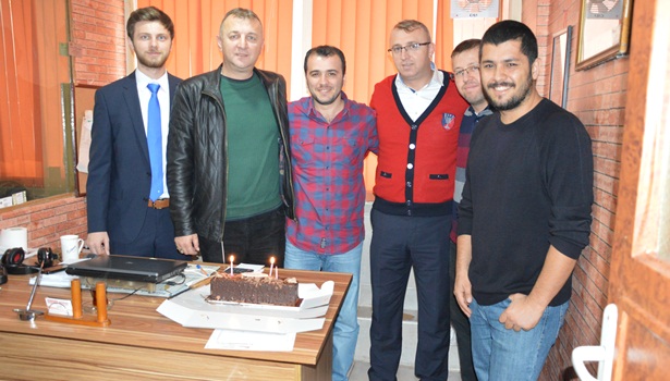 Yazıcıoğlu ailesinden Pastalı Kutlama