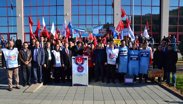 Türkiye Kamu-Senden iş bırakma eylemine destek