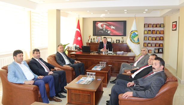 GMİS yönetimi, Belediye Başkanlarını ziyaret etti
