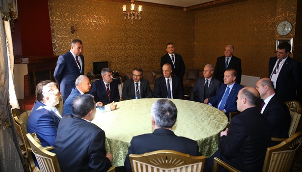 Madene işçi alımı için Cumhurbaşkanı Erdoğan ile görüştüler