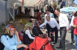 Türkmen, Cumartesi pazarını gezdi