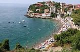 Zonguldak plajı Akdeniz’i aratmadı!
