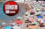 Zonguldak'ta sahiller doldu taştı!