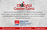 Erol Çivici, Gaziler Günü'nü kutladı