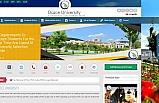 Düzce Üniversitesi internet sayfası 4 dilde hizmet sunuyor