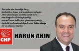 Harun Akın'ın yeni yıl mesajı