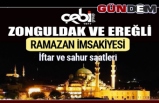 İşte Zonguldak ve Ereğli Ramazan İmsakiyesi 2019