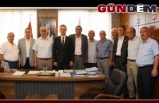 CHP'li İl Genel Meclisi üyelerinden Alan'a ziyaret
