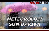 Meteoroloji Son Dakika Hava Durumu açıklaması