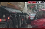 Gazipaşa'da maddi hasarlı kaza!