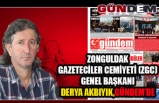 Zonguldak Gazeteciler Cemiyeti (ZGC) genel başkanı Derya Akbıyık, Gündem’de