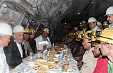 Türk-İş Başkanı yılın son saatlerini madende geçirdi