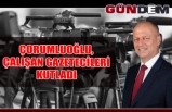 Çorumluoğlu, çalışan gazetecileri kutladı...