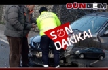 Zonguldak'ta iki otomobil çarpıştı!..