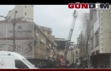 Kozlu'da çatı yangını paniği