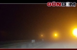 Zonguldak-Ereğli yolunda sis! Sürücüler dikkat!...