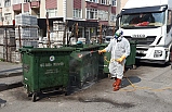 Belediye dezenfekte çalışmalarını sürdürüyor...