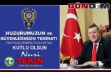 TÜRK POLİS TEŞKİLATININ 175. YIL DÖNÜMÜ MESAJI...