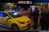Zonguldak’ta Ticari taksiye çarpıp kaçtılar!