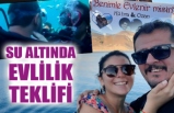 SU ALTINDA EVLENME TEKLİF ETTİ