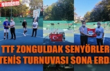 Türkiye Tenis Federasyonu Senyörler Tenis Turnuvası sona erdi.