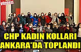 CHP KADIN KOLLARI ANKARA'DA TOPLANDI