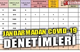 JANDARMADAN COVID-19 DENETİMLERİ