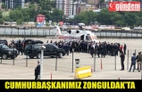 Cumhurbaşkanı Tayyip Erdoğan Zonguldak'ta