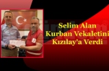 Selim Alan kurban vekaletini Kızılay'a verdi