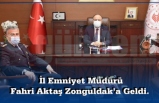 İl Emniyet Müdürü ilk Olarak Zonguldak Valisi Mustafa Tutulmaz’ı ziyaret etti.