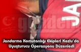 Jandarma Komutanlığı ekipleri Kozlu’da Uyuşturucu Operasyonu Düzenledi