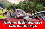 Jandarma Ekipleri Bayramda Trafik Denetimi Yaptı