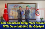 MTA Genel Müdürü  Erdoğan’ı Makamında Ziyaret Ettiler