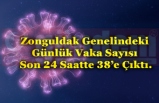 Zonguldak Genelindeki Günlük Vaka Sayısı Son 24 Saatte 38’e Çıktı.