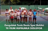 Zonguldak Tenis Deniz Spor Kulübü 70 Yılını Kupalarla Süslüyor