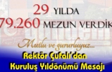 Zonguldak Bülent Ecevit Üniversitesi 29. Yaşını Kutluyor!