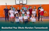 Basketbol Yaz Okulu Kursları Tamamlandı