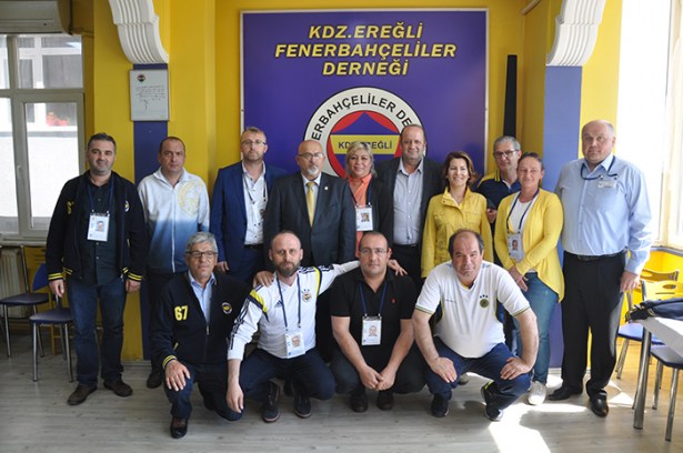 Fenerbahçe Spor Kulübü Karadeniz Ereğli Şubesi yeni yönetimini belirledi