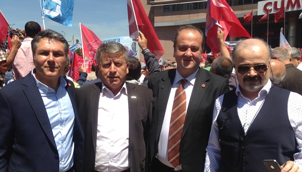 CHP Ereğli  destek için Ankaradaydı