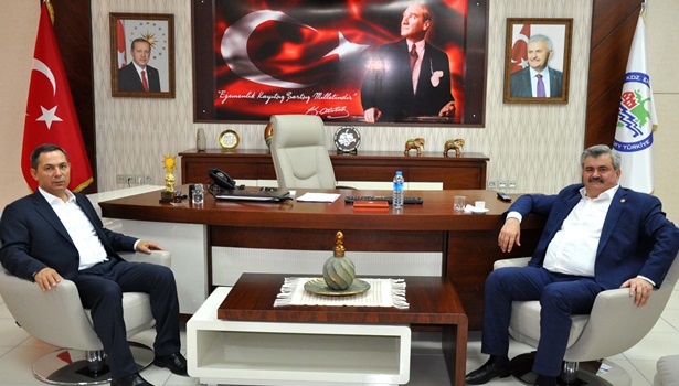 Milletvekili Çaturoğlundan Başkan Uysala ziyaret