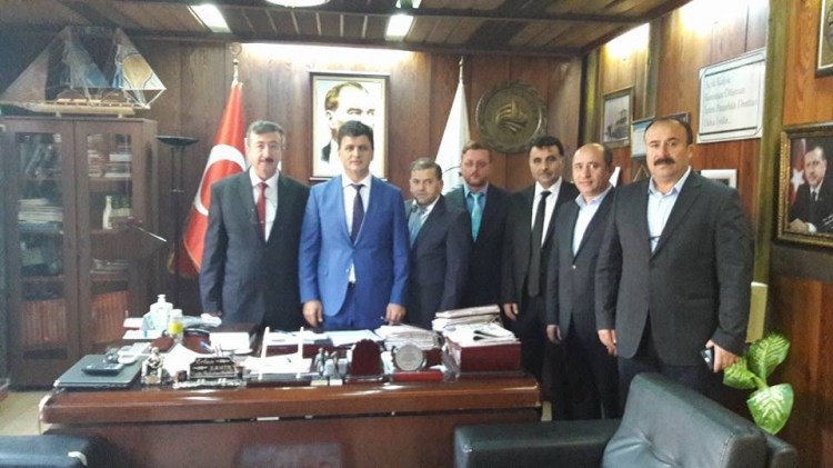 Türksoy, Başkan Şahini ziyaret etti