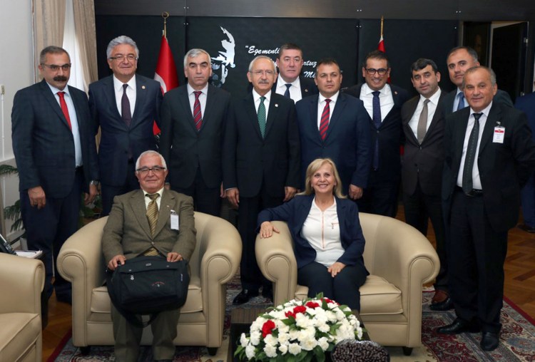 Madenci,CHP  Genel Başkanı Kılıçdaroğlunu ziyaret etti