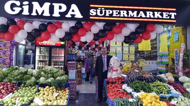 GİMPA Süpermarket açıldı