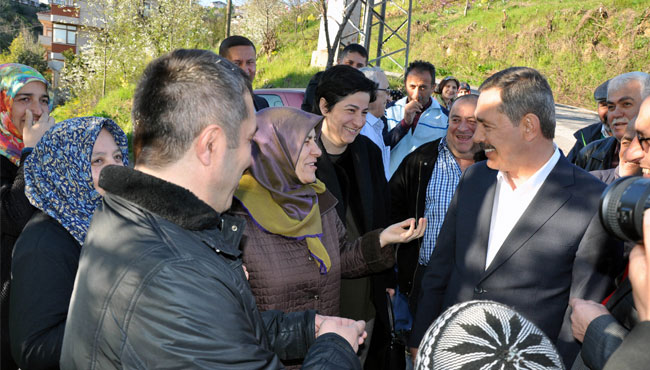 Başkan Uysal, Sakindere halkıyla buluştu